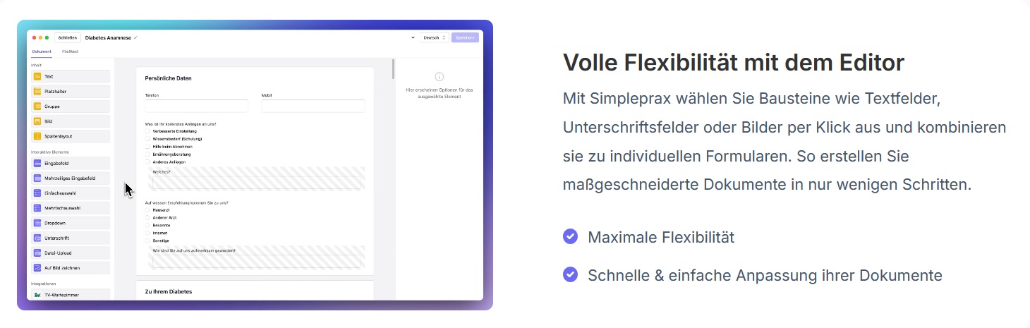Digitale Aufklärung mit Simpleprax