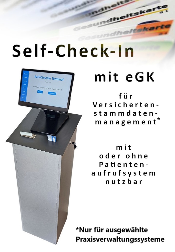 Patienten Aufrufsystem für Arztpraxis und MVZ
